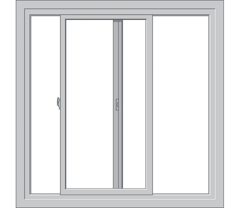 Hartford Pella Hurricane Shield Series Vinyl Sliding Window